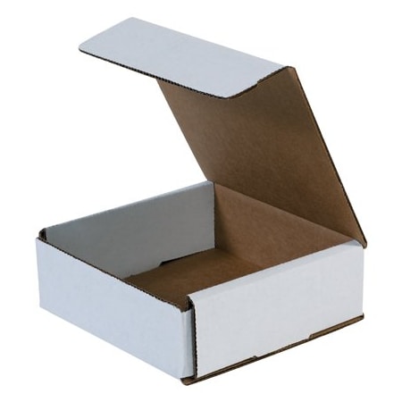 Bsc Preferred 6 x 6 x 2'' White Corrugated Mailers, 50PK BUY00026911